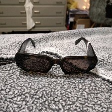 Prada PR 17WS 2AU8C1 Tortoise Rectangle Sungl...