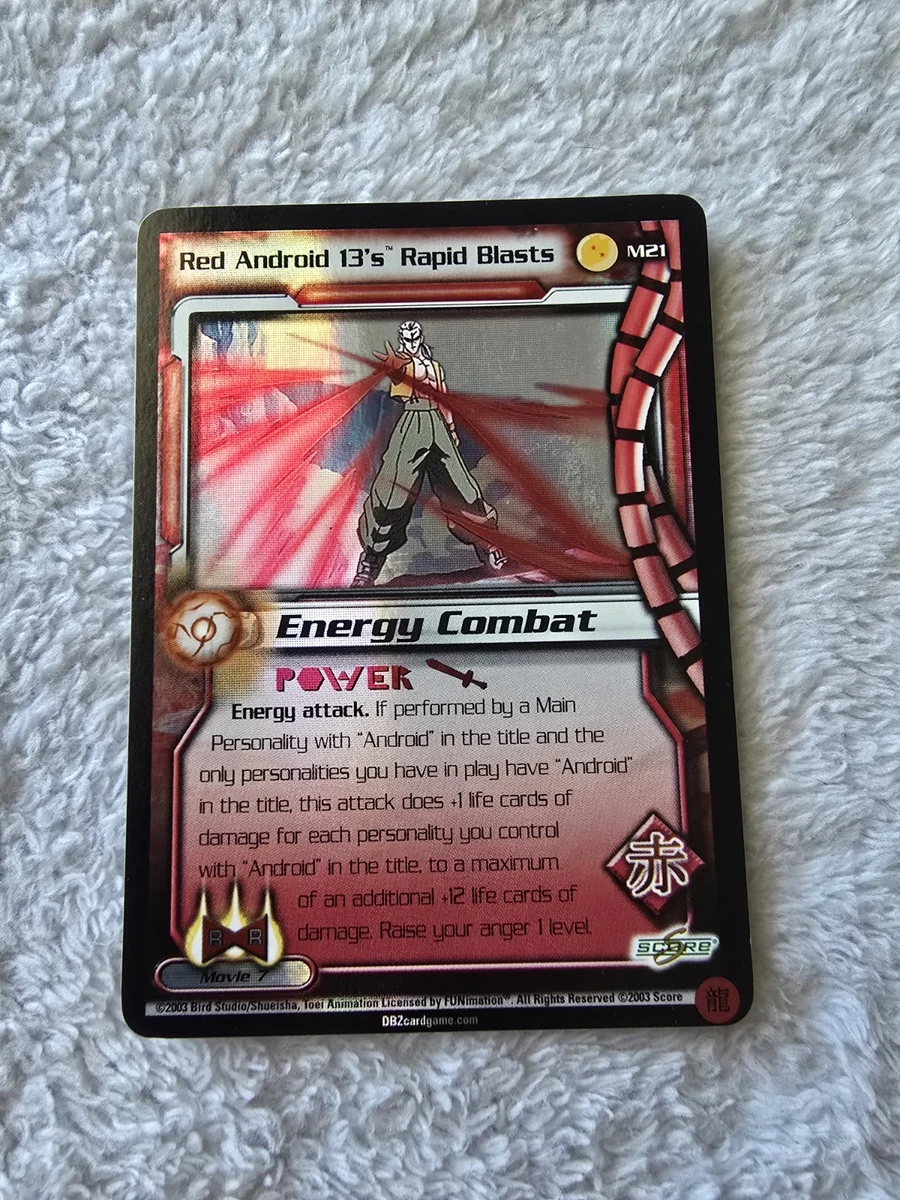 Dragon Ball Z TCG Score Entertainment Individual Collectible Card