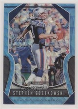 2019 Panini Prizm Blue Wave Prizm 133/199 Stephen Gostkowski #23 2qw