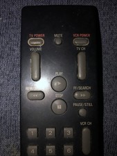 Magnavox 483521937133 Factory Original TV/VCR Combo Remote Needs 2 BATTERIES