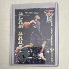 Fleer Ultra 2000-01 Slam Show Vince Carter Toronto Raptors Insert 6/10 SS