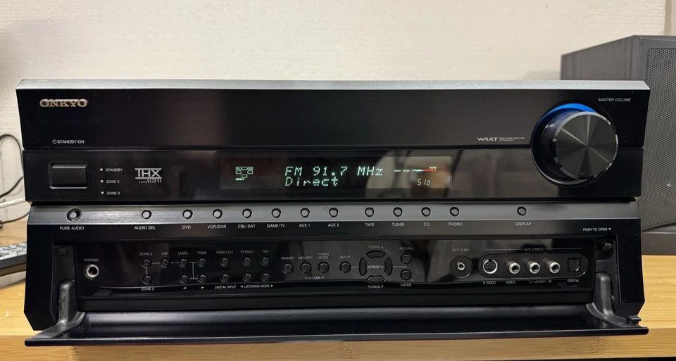 Onkyo Receiver TX-SR875 THX Ultra2 980-Watt Amplifier 50lb Beast! Incl Rem S2 - Image 3 of 4