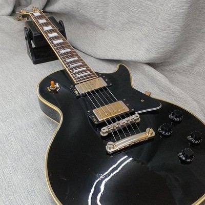 Burny RLC-60 Diamond Inlay Les Paul Type E-Gitarre 80er MIJ mit Koffer Japan