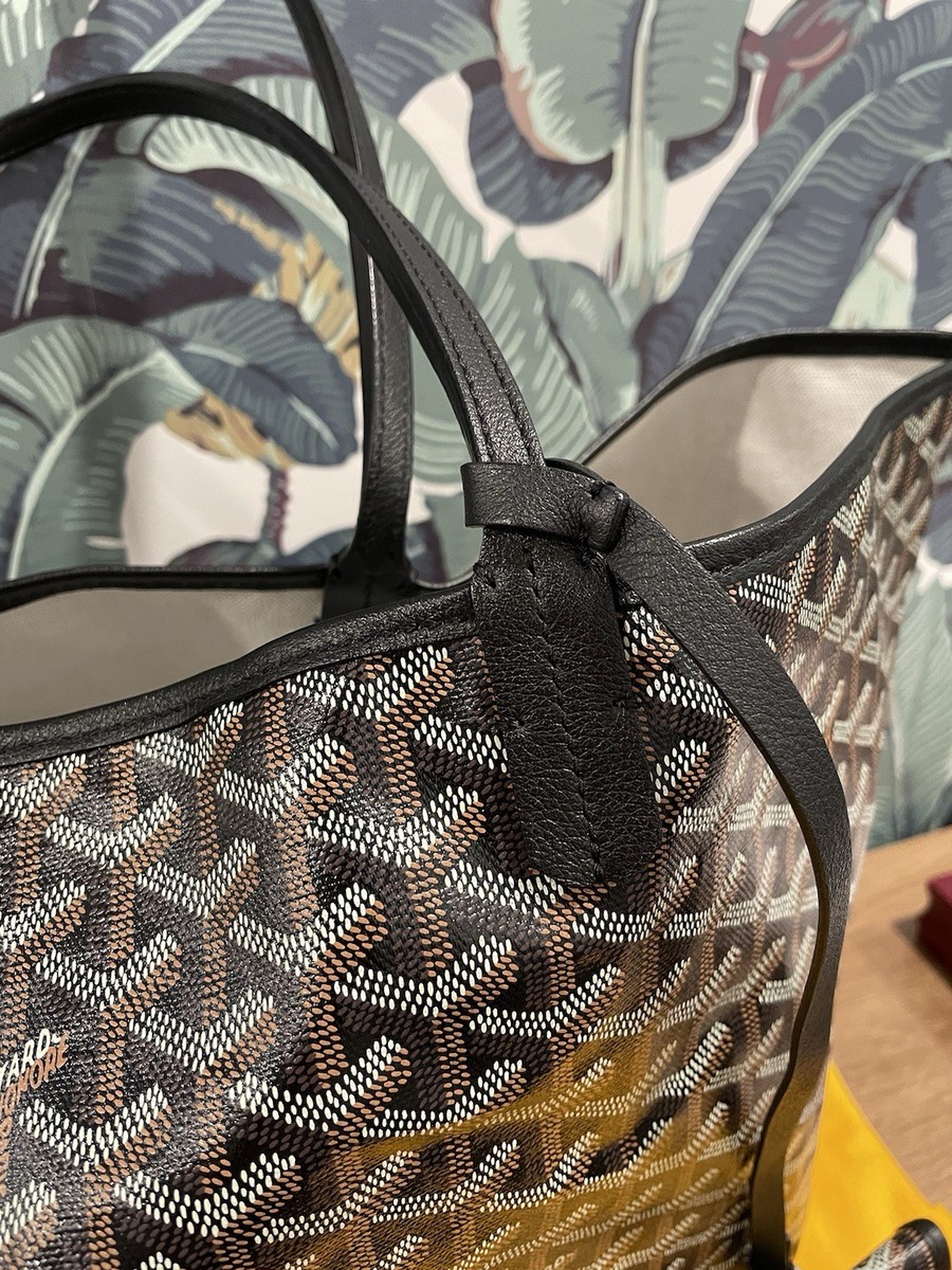 Goyard Saint Louis/St. Louis GM Black/Black Goyardine | eBay