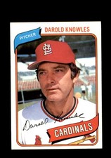 1980 Topps #286 Darold Knowles St. Louis Cardinals NM-MT
