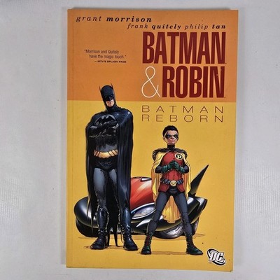 Batman & Robin Reborn Graphic Novel Comic Book DC Comics 2011