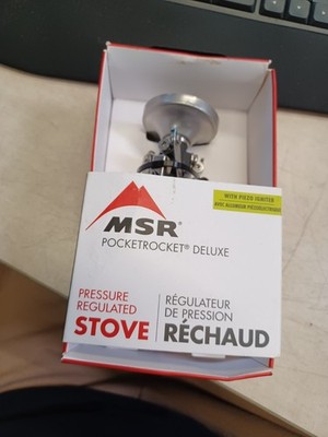 MSR PocketRocket Deluxe Pressure Regulated Stove #35-939-1