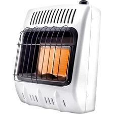 Mr. Heater Natural Gas Vent-Free Radiant Wall Heater, 10,000 BTU, 2-Plaque,