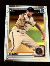 2020 Bowman Chrome 1st PROSPECT ROOKIE Nick Bennett , item 1