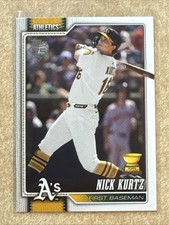 2026 Topps Nick Kurtz All-Star Rookie Cup #97 Athletics