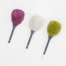 3 Pack Microfiber Delicate Duster Detail Brush - Dual Ended Duster with