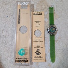 Swatch Analog Mechanical Automatic Men Brand New And Unused Earth Summit '92 A
