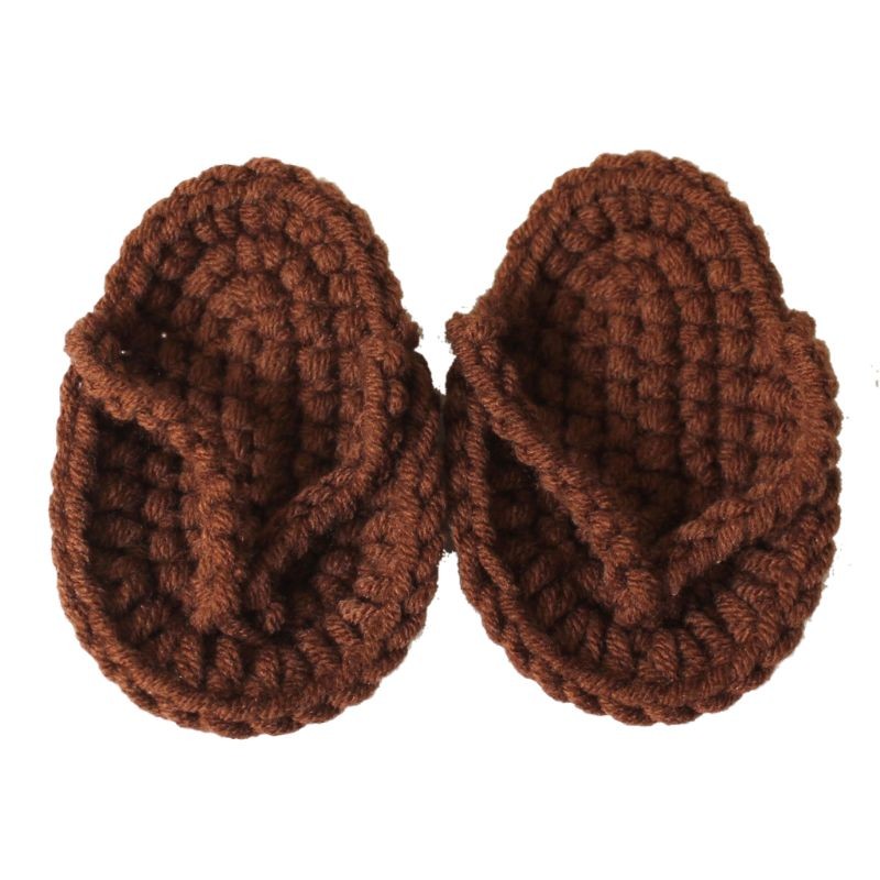 Handmade Slippers Mini Crochet Baby Cute Little Shoes