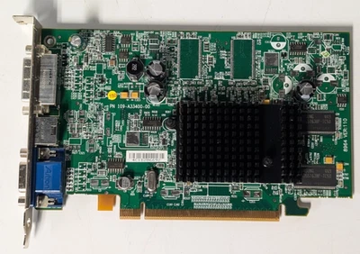 Dell ATI Radeon X1300 XT 128MB PCIe x1 DVI VGA S-Video E-G012-04-2366(B) - Image 1 of 3