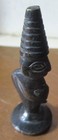 ANTIQUE STEEL? METAL SMALL HUNCHBACK STATUE GAMING PIECE — photo 3