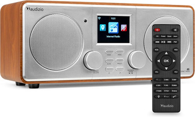 Internetradio WLAN, DAB Radio Mit Bluetooth, Fernbedienung, 50 Watt, FM, AUX In