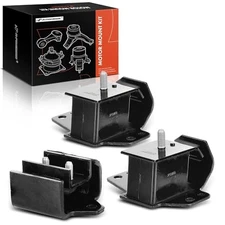  3PCS Engine Motor Mount and Transmission Mount Set Compatible with Nissan 