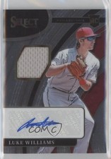 2022 Panini Select Rookie Jersey Auto 214/299 Luke Williams #RJA-LW Auto 2r3
