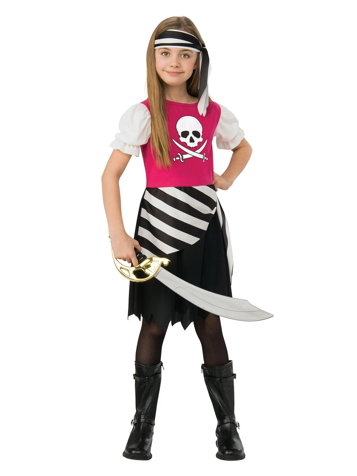 kid dressed as a pirate