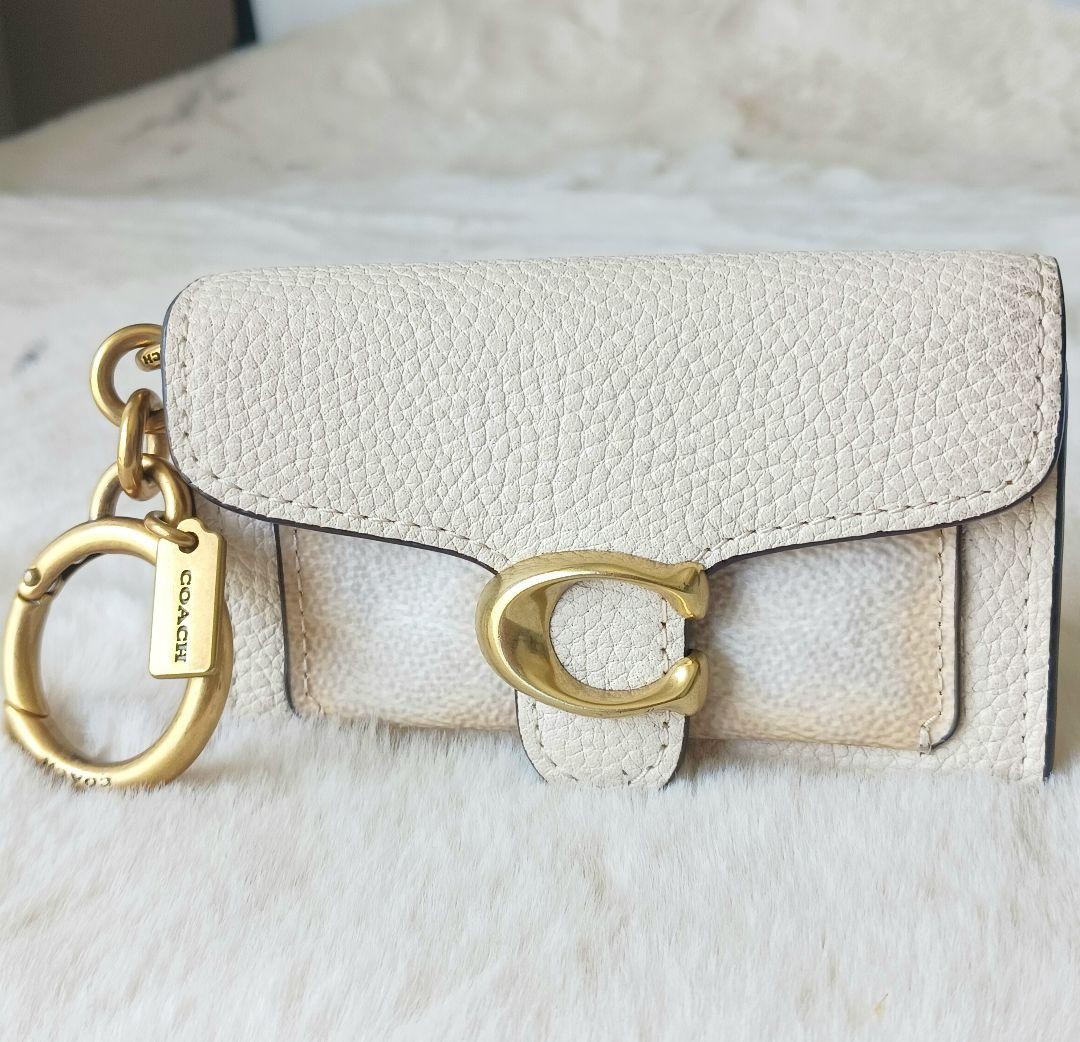 Rare COACH Mini Tabby Bag Charm Signature | eBay