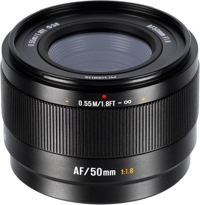7artisans 50mm F1.8 Lite Auto Focus APS-C Prime Lens for Fujifilm X-Mount Camera