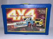 Vintage Tara Toys Stompers 4x4s Rough Riders Blue Collector's Case