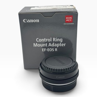 Canon EF-EOS R Adapter mit Steuerungsring Control Ring Top Zustand OVP MwSt