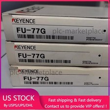 1PC New Keyence FU-77G Fiber Optic Sensor FU77G Amplifier Sensor US Free TAX