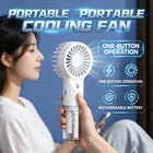 Portable Handheld Misting Fan Desktop Humidifying Adjustable Speed Humidifier