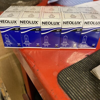 12v 55w Px26d H7 N499 Neolux Genuine Top Quality Product New