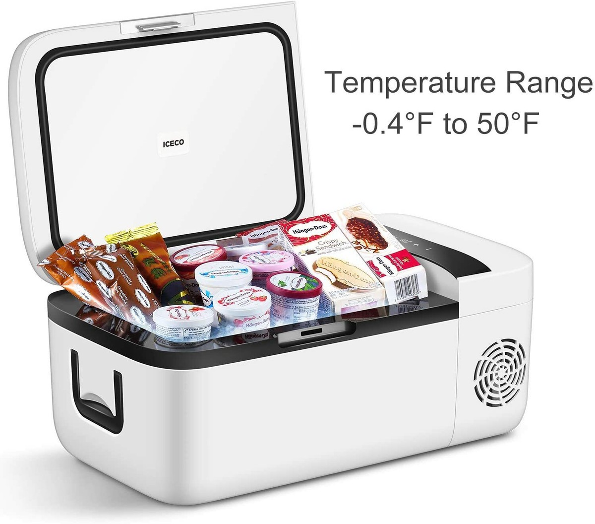ICECO 13/21/31/42/53/63/68/75QT Portable Car Fridge Camping Travel
