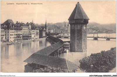 ACH-P3-SUISSE-0251 - Luzern - Kapellbrücke Und Wasserthurm