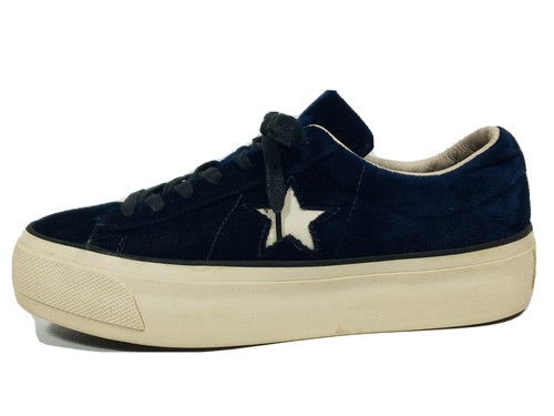 converse velvet platform