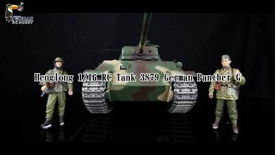 1/16サイズ戦車ラジコン　ドイツパンサーG　ヘンロン3879-1　7.0基板 Amazon.co.jp: ☆最新7.0ver☆ 1/16 戦車ラジコン ドイツ陸軍 中