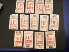 Great Britain Festiniog to Portmeddoc Railway Package Set VF mint decimal issues