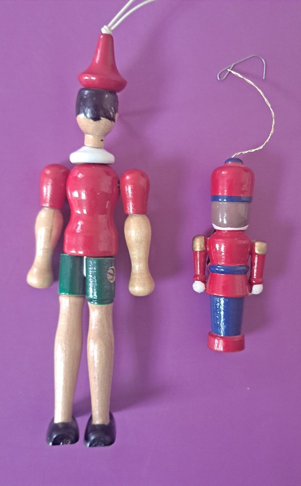 Vintage Hallmark Christmas Ornaments Lot Of 11. Santa, Care Bear