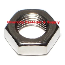 M22-1.5 Hex Jam Thin Half Nut Stainless FINE Thread M22 x 1.5 Nuts 22mm x 1.5