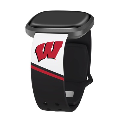 Wisconsin Badgers Champion Series Fitbit Watch Band for Versa and Sense ...