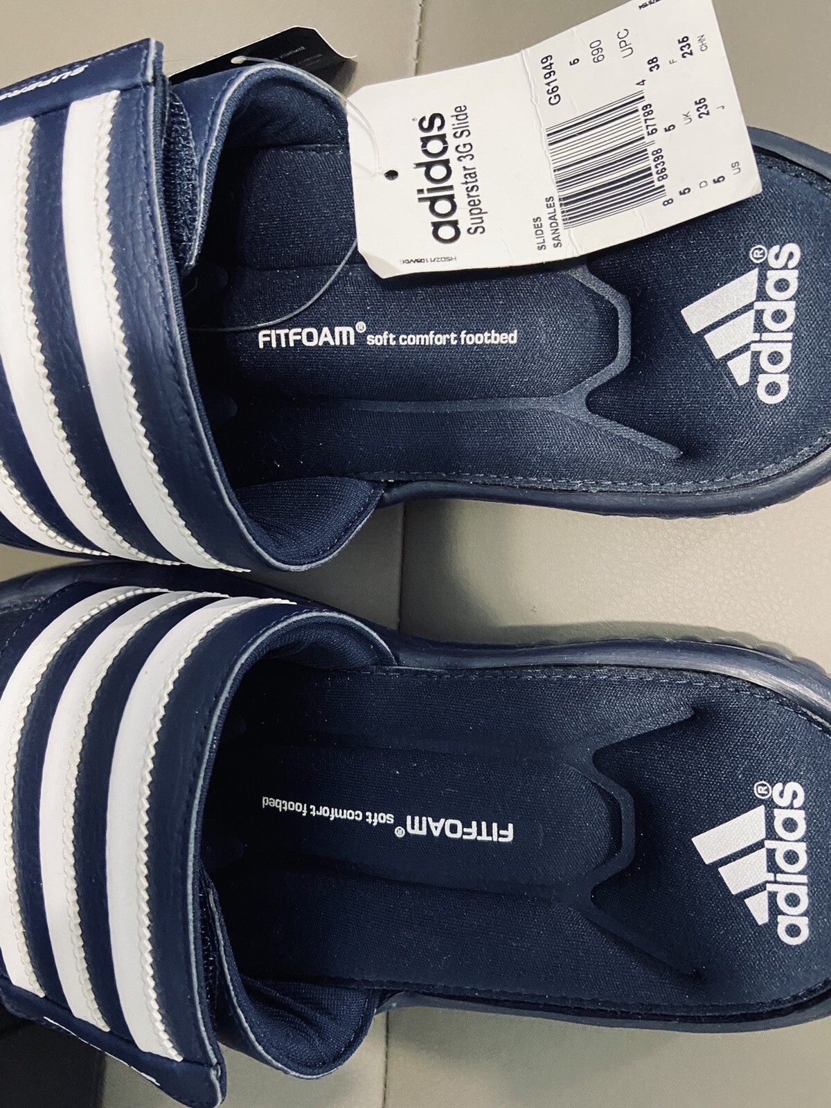 adidas Superstar 3g Slide Sandals Men's 
