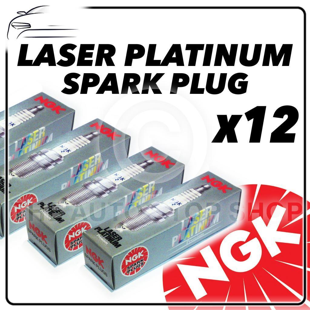 12x NGK SPARK PLUGS Part no. BCPR6EP-N-11 Stock no. 4497 New Platinum SPARKPLUGS