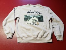 Avatar The Last Airbender Long Sleeve Sweatshirt Light Brwn L Cotton Blend