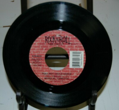 Weird Al Yankovic Rock N Roll Records Eat It That Boy Could Dance