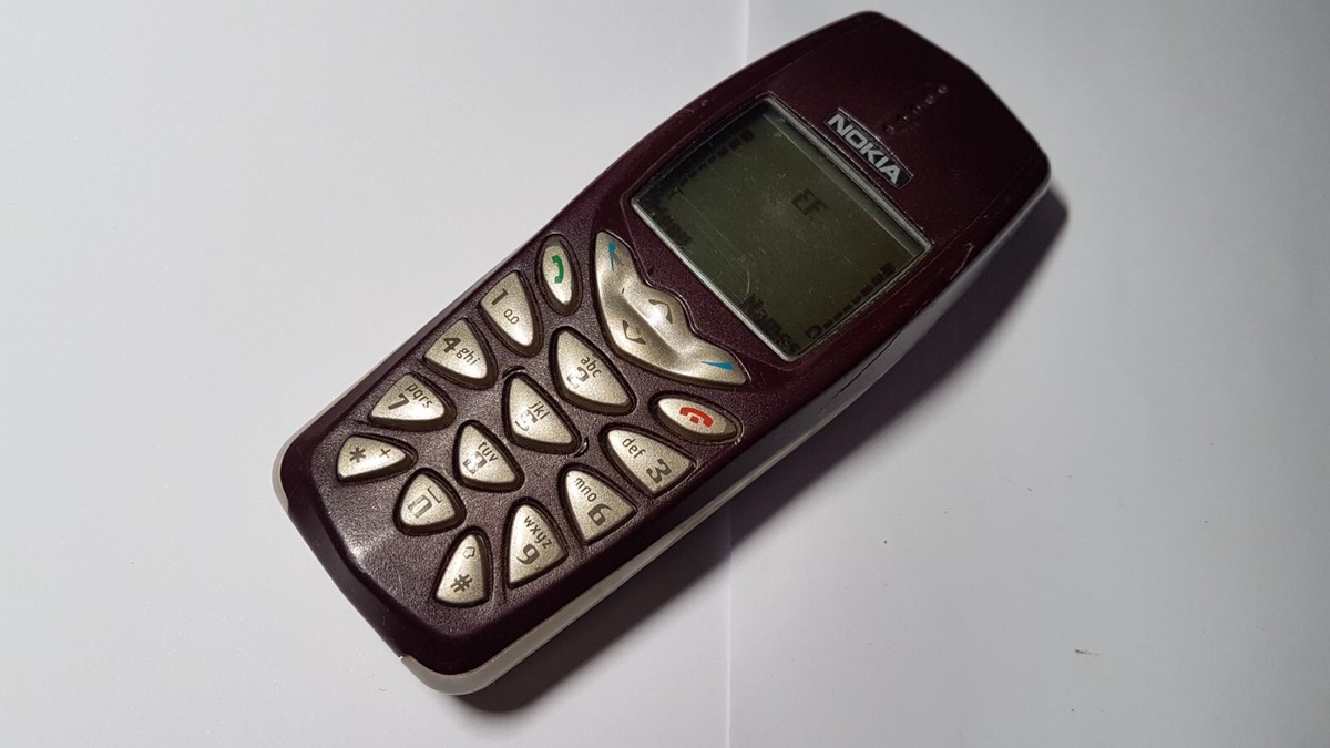 Téléphone Portable Vintage Nokia 3510 Bleu - Désimlocké, Comme Neuf, En Anglais Avec Chargeur