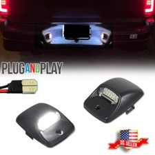 2PCS LED License Plate Light Rear Bumper Lamp For Toyota Tacoma Tundra 2005-2015