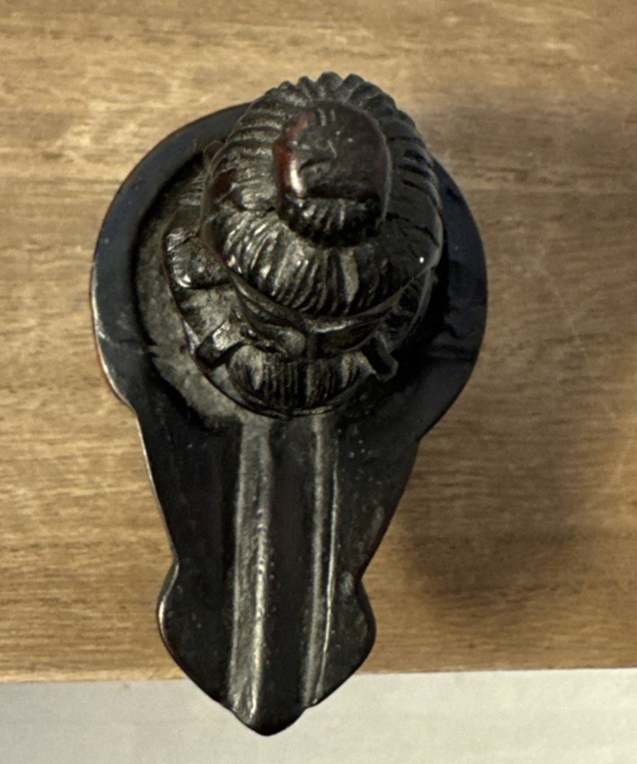 Black Shiva Idol Five Faces Figurine 4.25 in Heavy