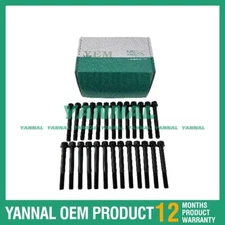 26X New S2800 Cylinder Head Bolt Set For Kubota Excavator diesel engine parts
