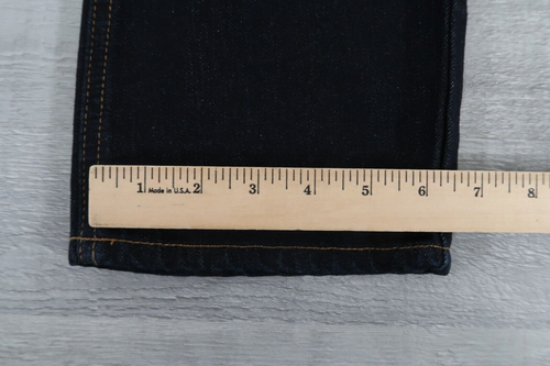Pantalones de mezclilla azules con cinturón Kangaroo Poo para hombre W30 L29 nuevos con etiquetas - Imagen 12 de 12