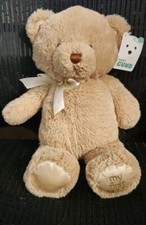 Baby Gund My First Teddy Bear Plush Stuffed Animal Satin Ears Bow Ultra Soft New