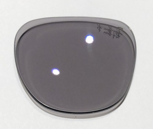 Ray Ban RB3016 Clubmaster Polarized Light Gray Replacement RIGHT LENS ONLY 49mm - Picture 3 of 3