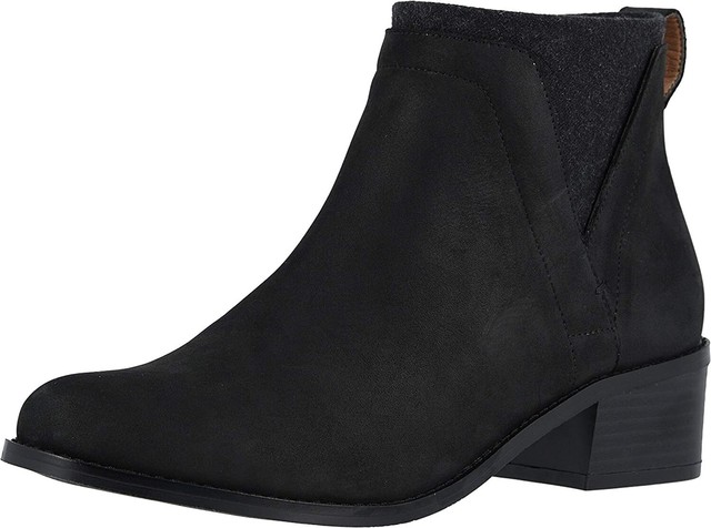 ladies black ankle boots